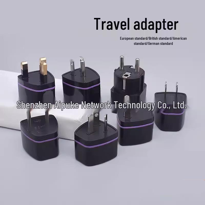 Pure Copper Universal Adapter Plug: UK, EU, US to Australia/Germany Standards