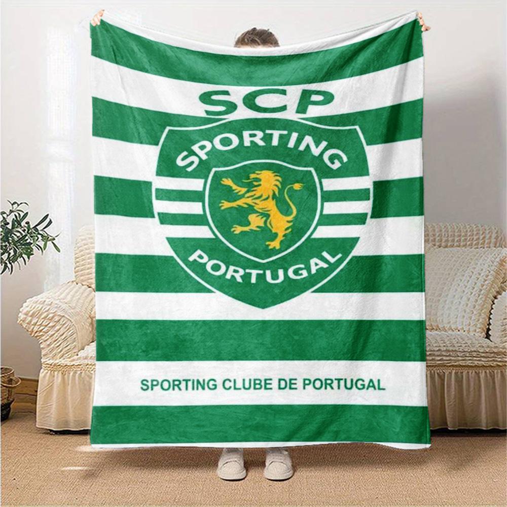 SCP Sporting Print Flannel Blanket High Quality Warm Comfortable Cover for All Seasons Perfect for Gifts Home Decor