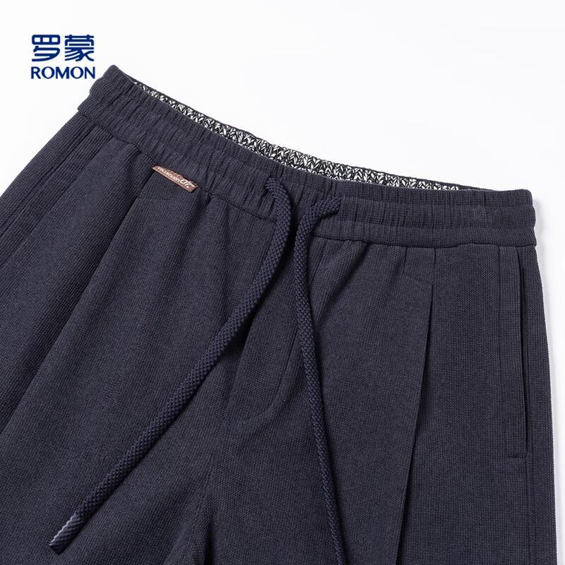 ROMON Men's Wool Blend Loose Fit Warm Casual Pants