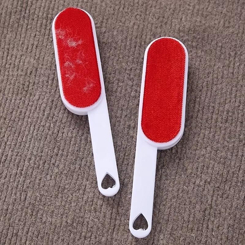 Self-cleaning Lint Sticking Roller 2 Sides Dedusting Brush Pet Hair Remover Brush Removing Dog Cat Hair from Sofa Carpet Clothes