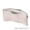 Chloe Alphabet Leather Mini Trifold Wallet in Wild (CHC21WP946 F57) Gray, Women's [Brand Name] [Used]