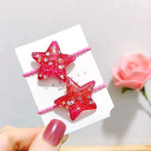 Sweet Bowknot Hairbands Candy Color Polka Dot Bow Ponytail Holder Elastic Rubber Bands Girls Fashion Versatile Hair Ties