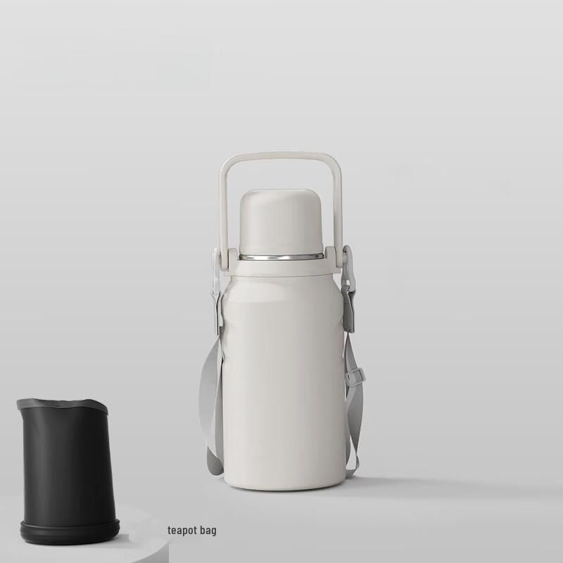 OEING Stainless Steel Insulated Sports Bottle with Handle