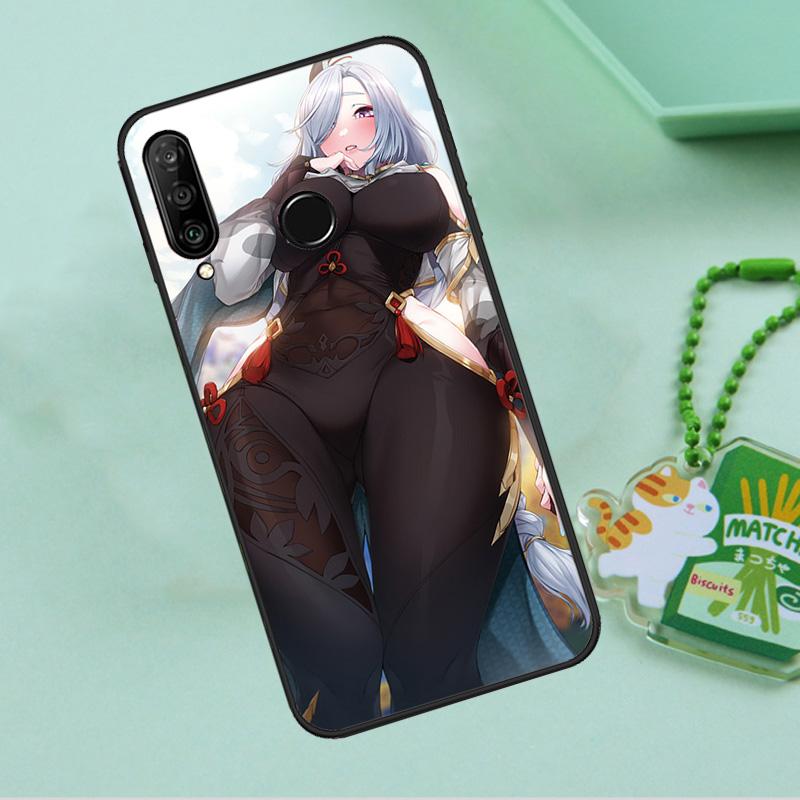 Genshin Anime Shenhe Für Huawei Nova 10 9 SE 5T 12s 12i 11i Y91 Y90 Y60 Y70 Y72 Y61 P20 P40 P30 Lite P60 Pro Hülle