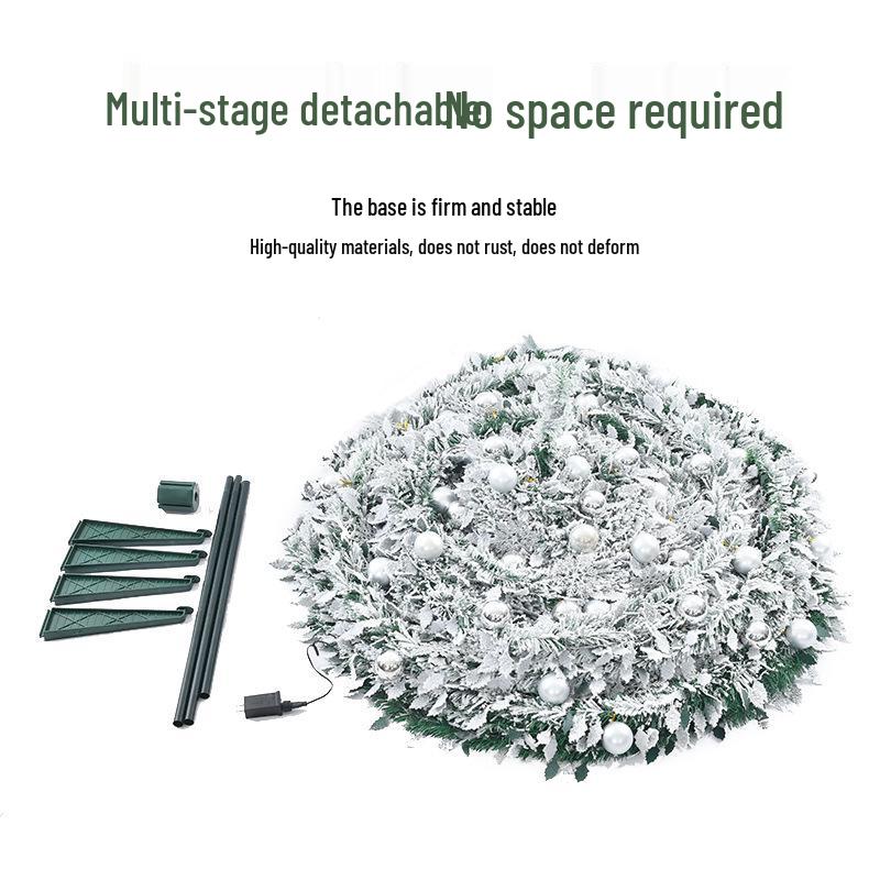 Scalable Luminous Pagoda Christmas Tree - Round, Folding, 1.5m/1.8m/2.1m