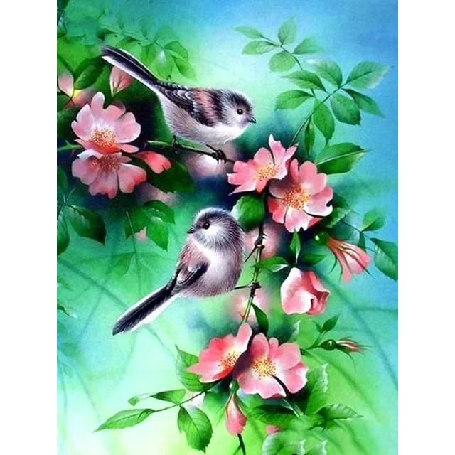 DIY Diamond Painting The Bird Cross Stitch Kit Mosaic Art Diamond Painting Full Circle Diamond Home Decoration