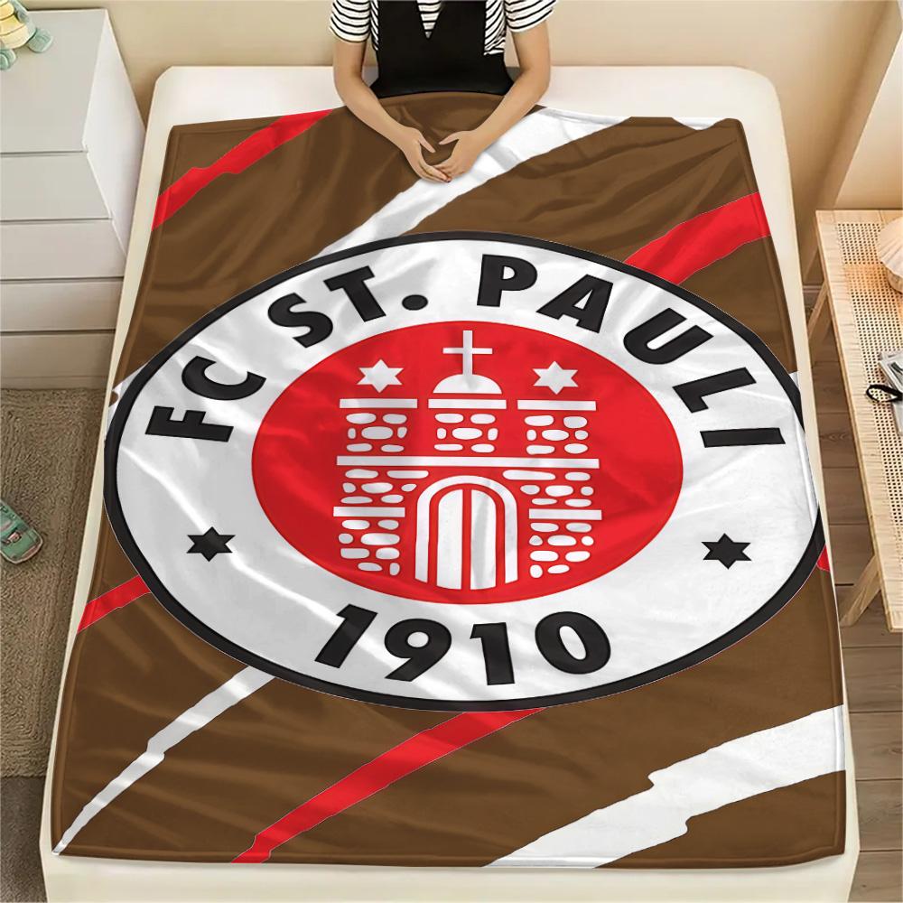 St. Pauli poster FlAannel Blanket, High quality Comfortable for All Seasons, Home Decor, Warmth and Comfort