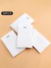 50PCS White hairpin card Trinket packaging hair display Cardboard Hair Clip