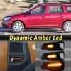 Für Dacia Duster Logan Sandero II Renault Auto LED Dynamischer Seitenmarkierungslicht Sequenzieller Blinker Blinkerlampe E-Prüfzeichen Geprüft