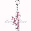 Singer Lana Del Rey Keychain for Accessories Bag Pendant Born To Die Ultraviolence Key Chain Ring Keychains Jewelry Fans Gift