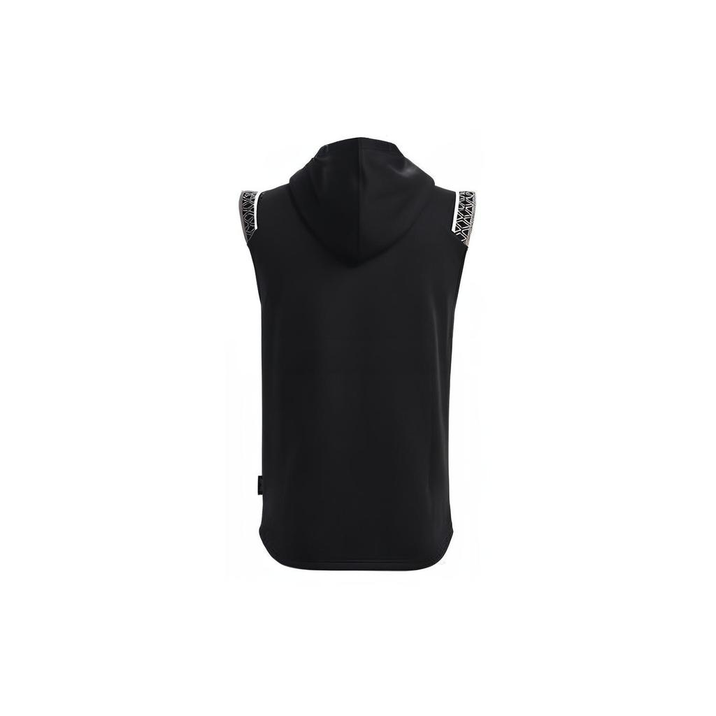 Under Armour Curry Fleece Sleeveless Hoodie 'Black' Men's 1366637-001