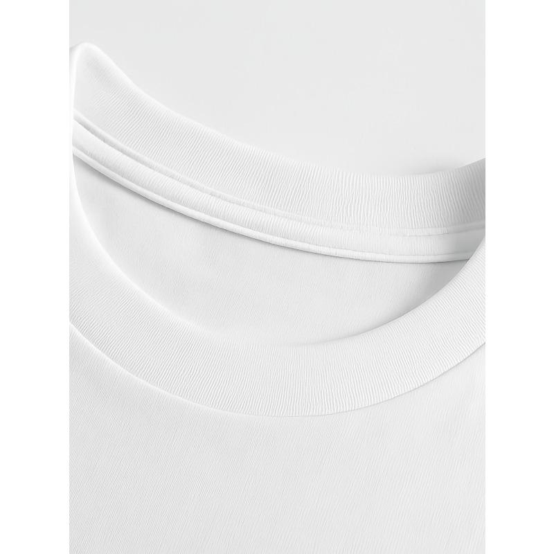 Ladies' Casual Round-Neck T-shirt | Printed with SOSO Summer Letter Pattern, Short-Sleeved, Comfortable and Well-Fitting for All Seasons