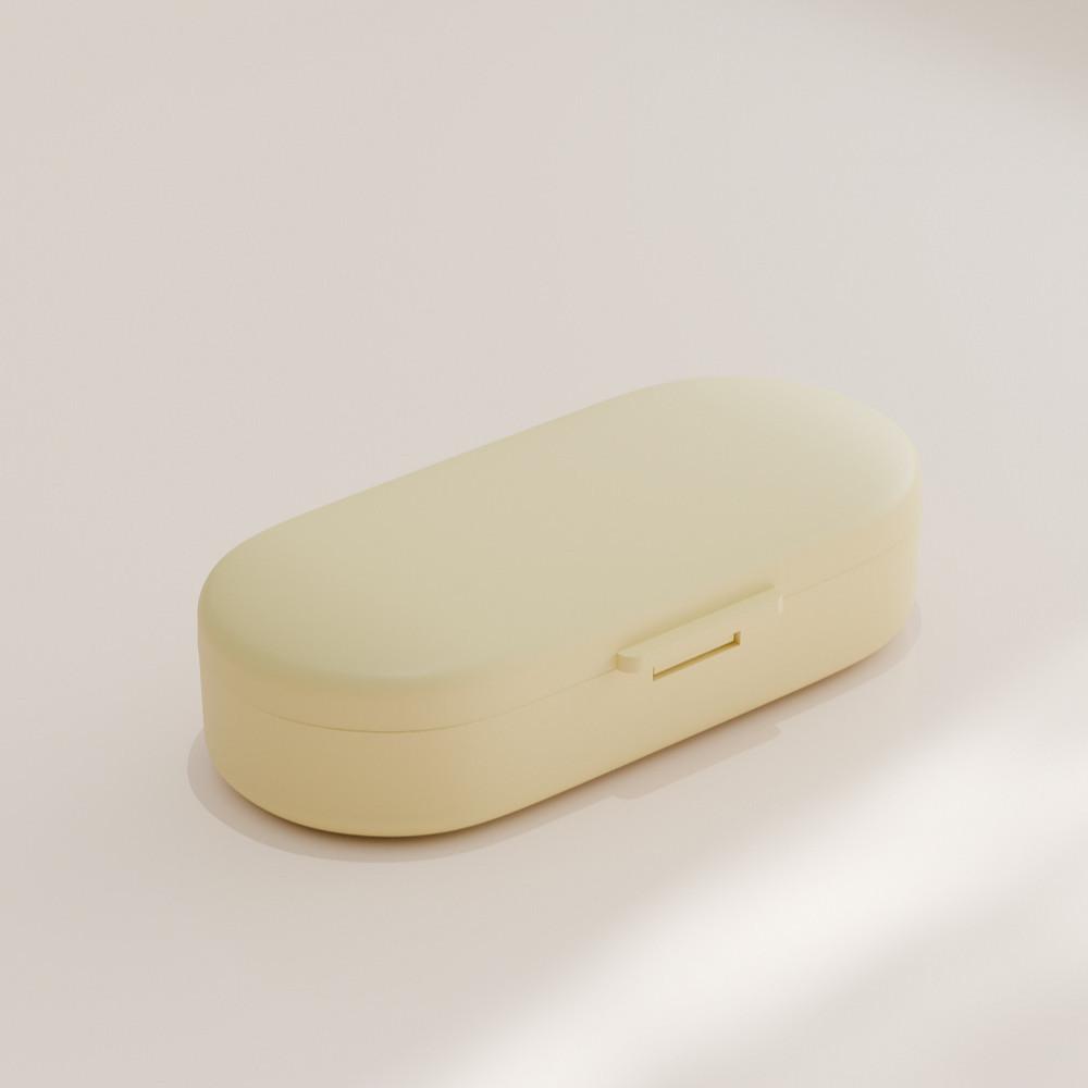 Magnetic Pill Box Holder Travel Medicine Storage Organizer Container Drug Tablet Dispenser Independent Lattice Pill Case
