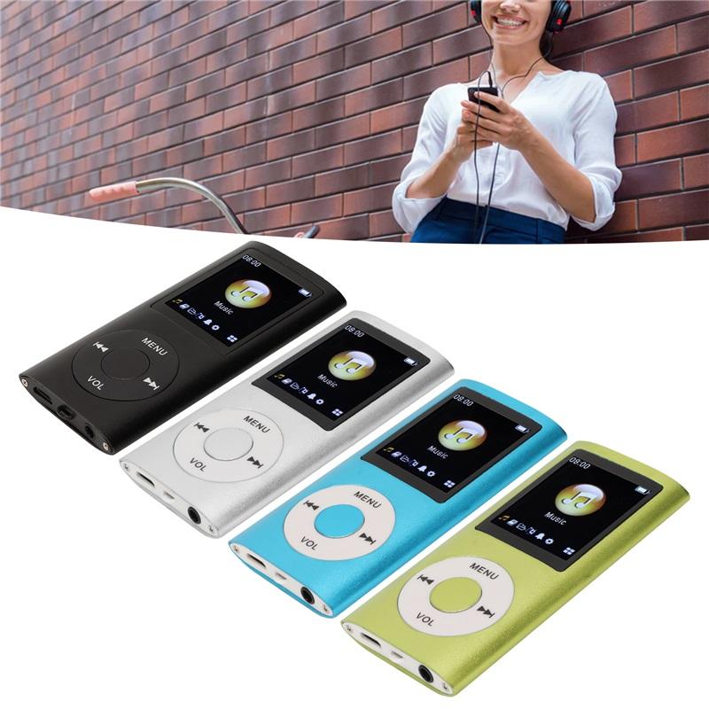 1.8 Inch LCD Screen MP3 Player Stylish Multifunctional Lossless Sound Slim Portable MP3 Music Player
