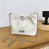 2025 New High-end Large-capacity Chain Bucket Bag Bag Women's Fashion Shoulder Bag Messenger Bag