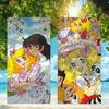 Comic Candy Candy Towel Beach Towel Travel Lightweight Skin Friendly for Pool Beach Camping Cruise Summer