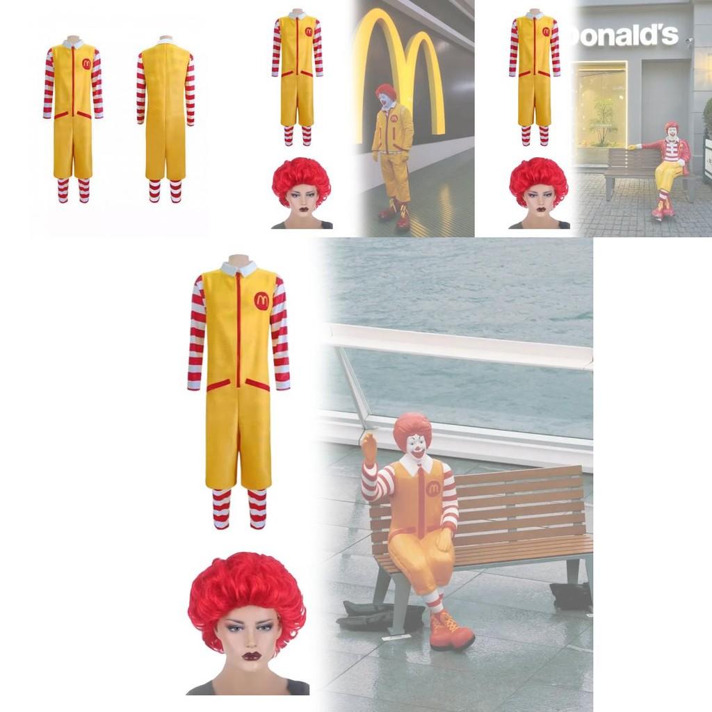 McDonald's Onkel Cosplay Kostüm Mit Jugendlichem Streetwear-Stil Für Rollenspiele Und Events