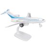 22cm Alloy Airplane Model Diecast Airliner Model with Light Sound for Room Decoration