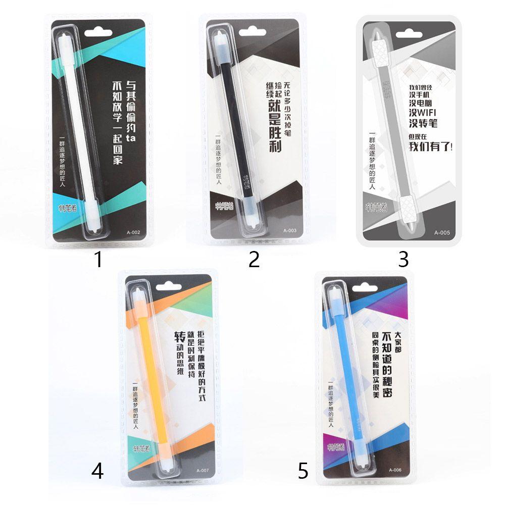 Intelligence Toy Pressure Relief Finger Anti-Skid Spinning Pen Non Slip Rotating Gaming Pen Rolling