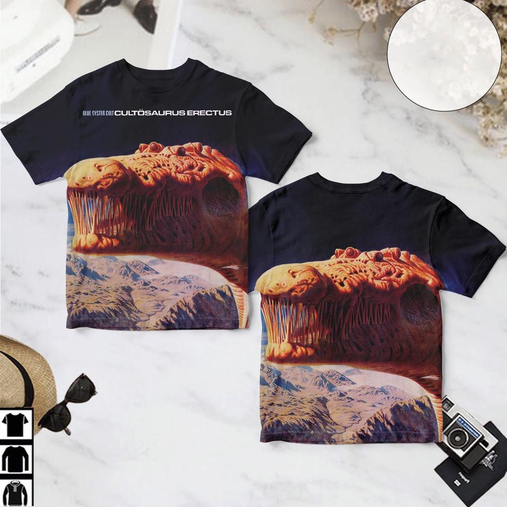 Blue Öyster Cult Cultösaurus Erectus Album T-shirt US1139 Unisex T-Shirt M