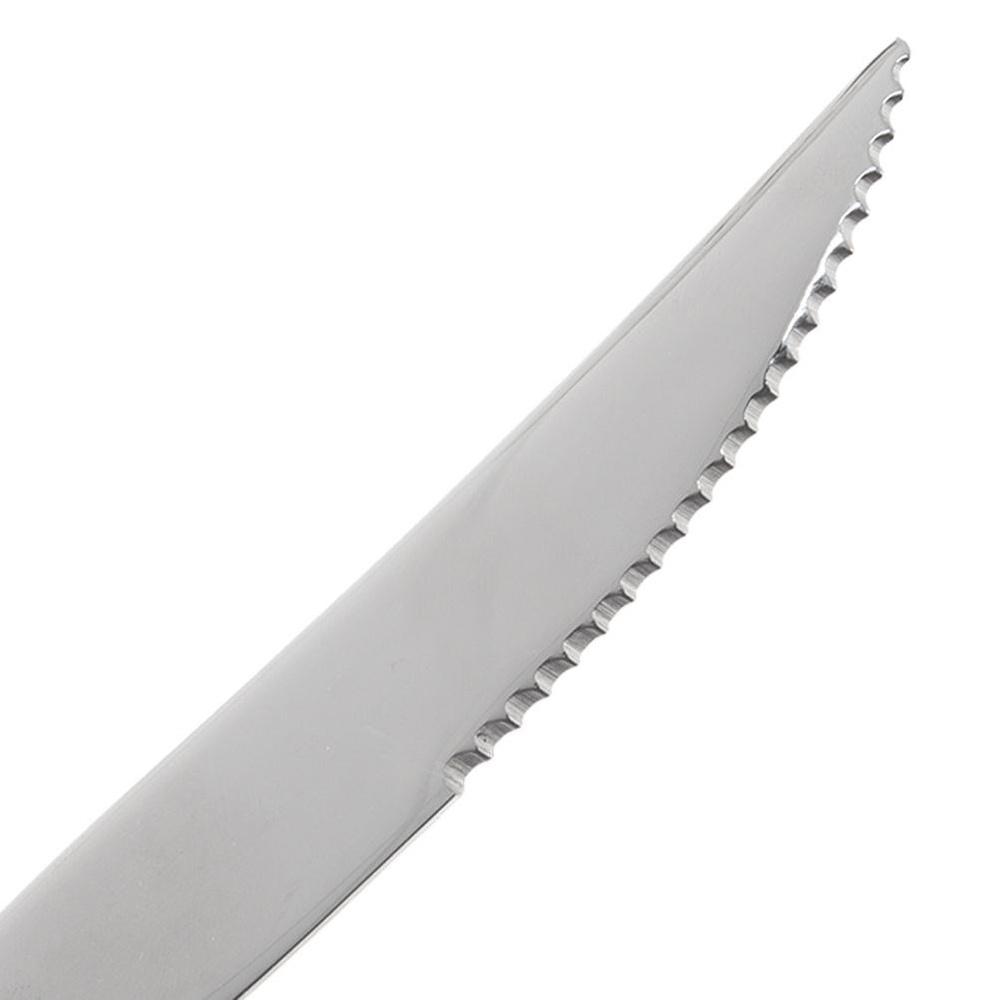 Stainless Steel Serrated Steak and Burger Knives 23cm 2-Pack