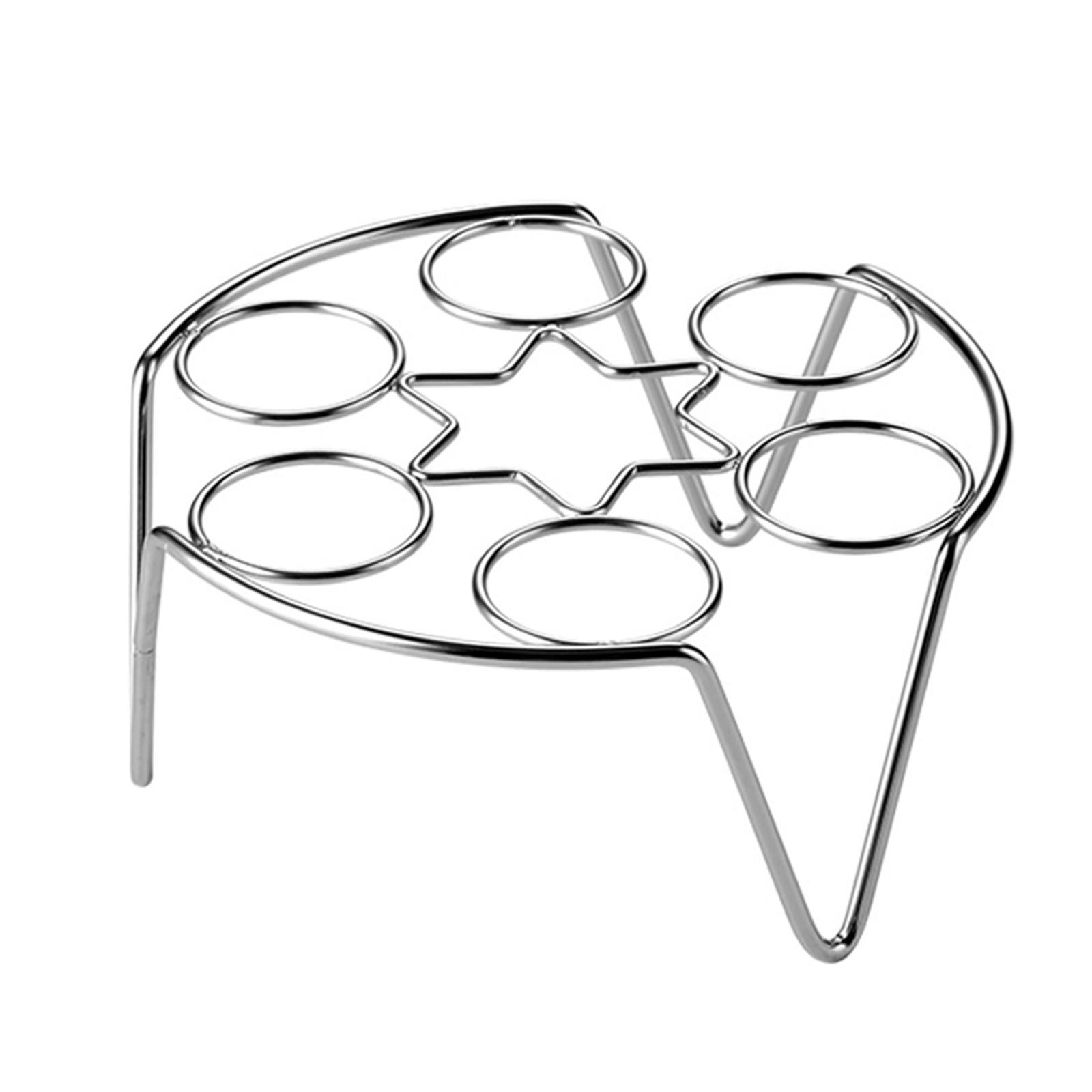 

Подставка для пароварки из нержавеющей стали, подставка для яиц, подставка для пароварки, корзина-подставка, аксессуары для скороварки One Size