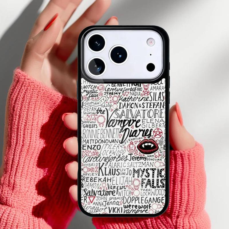 The Originals Vampire Diaries Phone Case for iPhone 17 Air 16e 15 14 13 Pro Max Back Cover for 12 11 Pro Coque