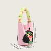 Handbag Small Tote Bucket Bag High-End Mini Crossbody Cute Little Girl Pet Bag Handheld Bag