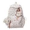 Schoolbag1011 New Simple Casual Backpack Korean Small Fresh Light Versatile Backpack Junior High School School Bag