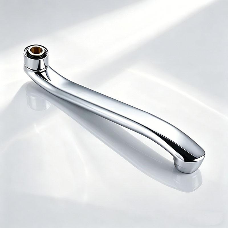 S-Type Faucet Extender Connector - Quick Open Stainless Steel Basin Faucet Tube Outlet Pipe Replacement Fittings