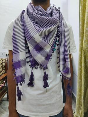 Keffiyeh Shemagh Alt Originalt Fremstillet i Palæstina Arabisk Tørklæde Kufiya Arafat Bomuld