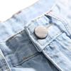 Men's New Fashion Elastic Personality Stretch Ripped Personality Denim Trousers