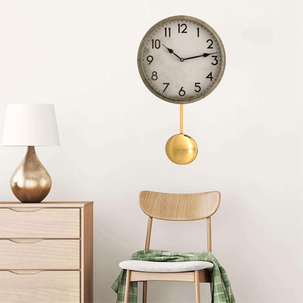 Kompletní náhradní sada hodinového strojku pro kutily s hracím strojkem s melodiemi a kyvadlem 2 sady ručiček Díly hodinového strojku