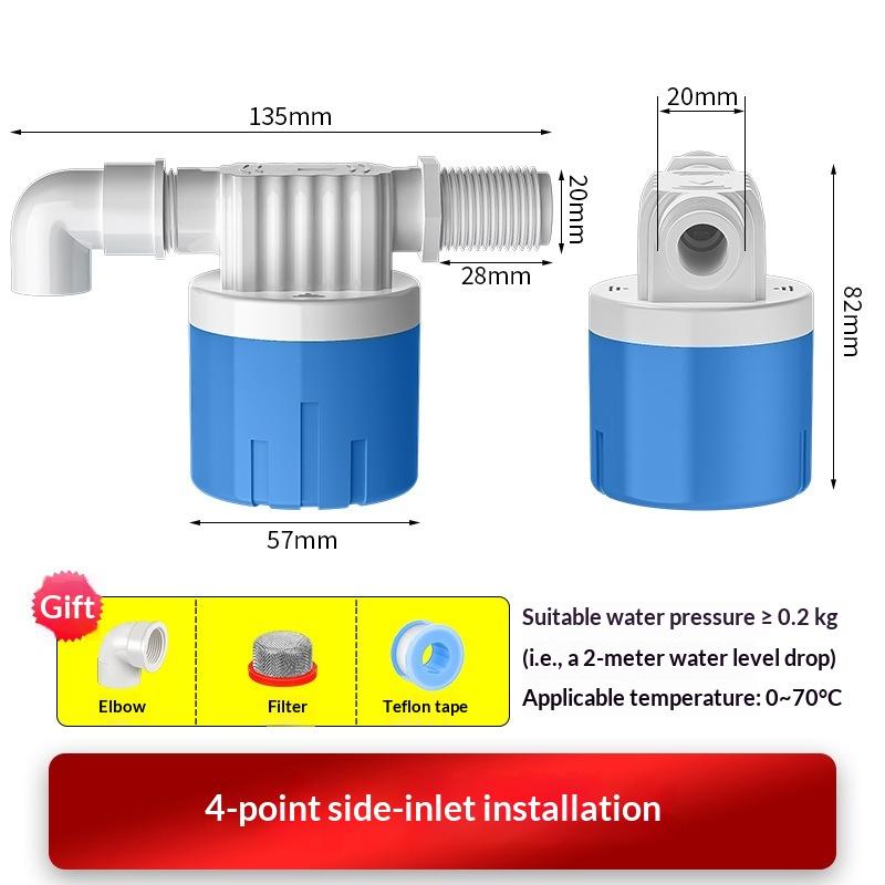 Automatic Water Level Control Valve Float Tower Tank Floating Ball Prefilter For Tank Automatic