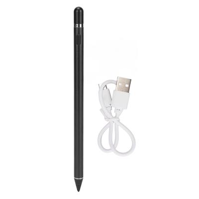 Aktiver kapazitiver Stift USB-Aufladung Kupferspitze Touchscreen-Stift für Mobiltelefon und Tablet