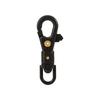 10PCS Quick Release Carabiners 60 Degree Swivel Military Keychain Clips Hanging Buckle Hooks Outdoor Tactics Mini Key Chain