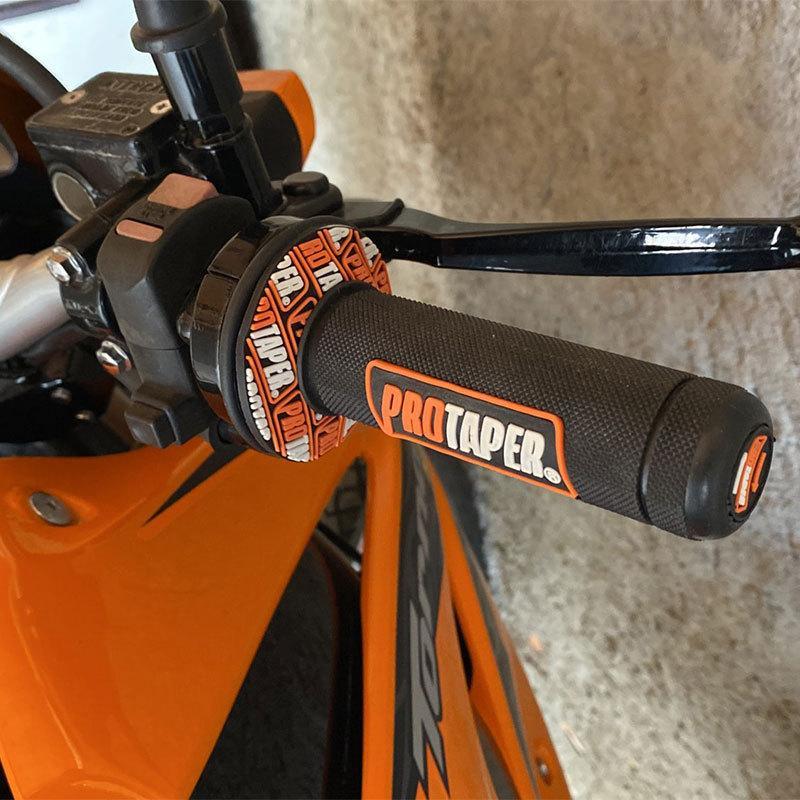 Motorcycle Rubber Grips 7/8" Handlebar Grips Universal Dual Soft Rubber For Pit Dirt Bike Off-Road Motocross Accessories