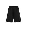 Mid-Rise Embroidered Letter Straight Casual Shorts Men Shorts Classic-Black 40HM258-001