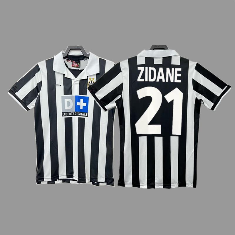 Vintage Jersey Football Jersey Juventus Piero Baggio Zidane Pirlo Buffon Nedved Tracksuit