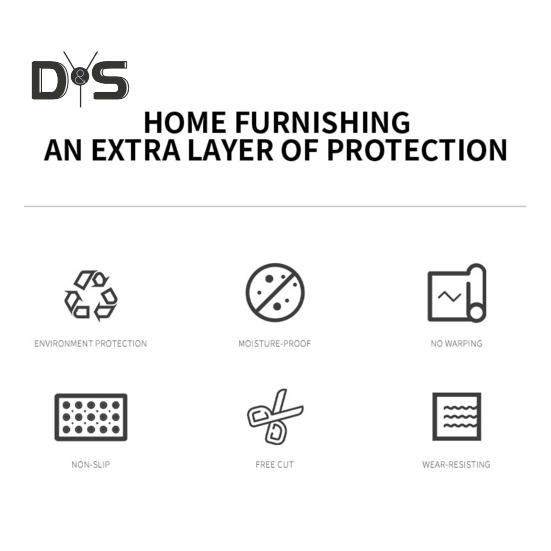 Waterproof Shelf Liners for Kitchen Cabinet Drawer Non-Adhesive Non-Slip Kitchen Shelf Liners Shelf Paper Double Protection Design Cupboard Mat