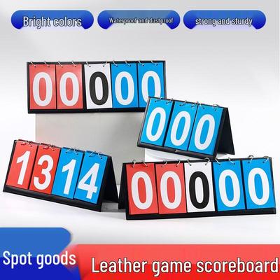 Customizable Waterproof Sports Scoreboard for Football, Table Tennis, Billiards, and Badminton