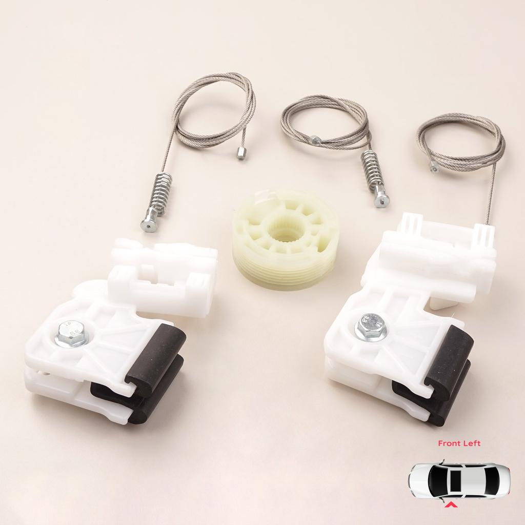 BWR5217 Kit de réparation de lève-vitre électrique Avant Gauche pour Hyundai Elantra HD 2005-2011 Sonata NF 2005-2008 824712H000