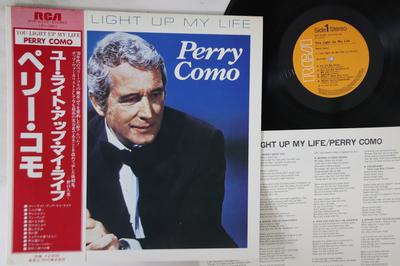 LP-skiva PERRY COMO - You Light Up My Life RVP6338 RCA 1979 Japan Obi Pop Begagnad