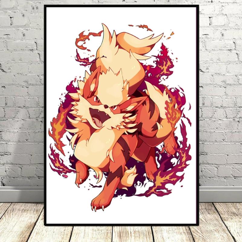Canvas HD Prints Pokemon Latios Poster Comics Pictures Action Figures Waterproof Wall Art Modern Home Living Room Holiday Gifts