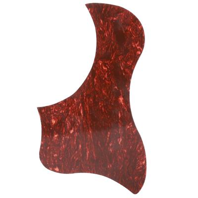 Gitaraos Pickguard Lipnus Lipdukas Raudonas Vėžlio Šarvo Ančiuko Formos Apsauga Priedai
