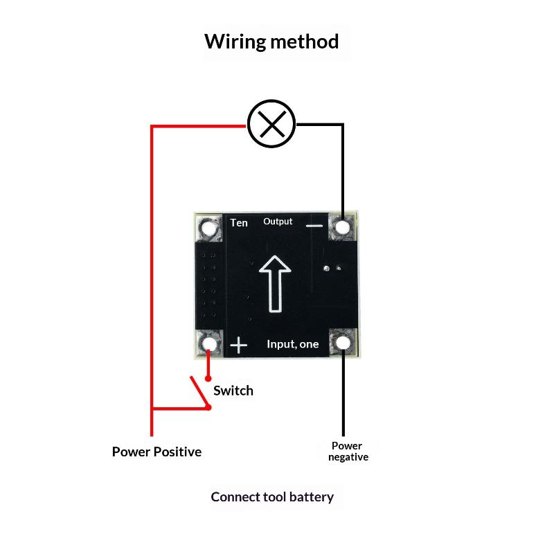 1Pcs 15V Over-Discharge Protection Voltage For Battery Management 18V 20V 21V Lithium Battery Protection Board
