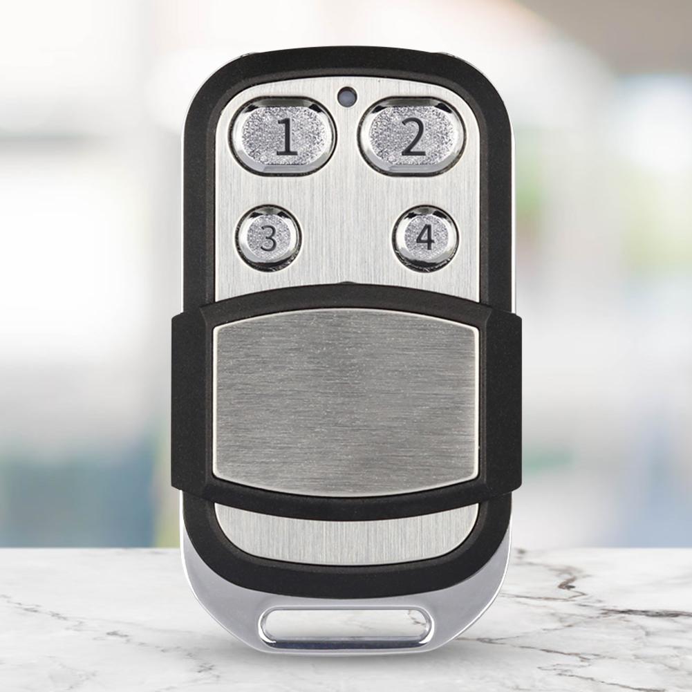 Remote Control 4 Buttons Copy Remote Controller 433.92 MHz Duplicator Key High Sensitivity for Car Home Garage Door Gate
