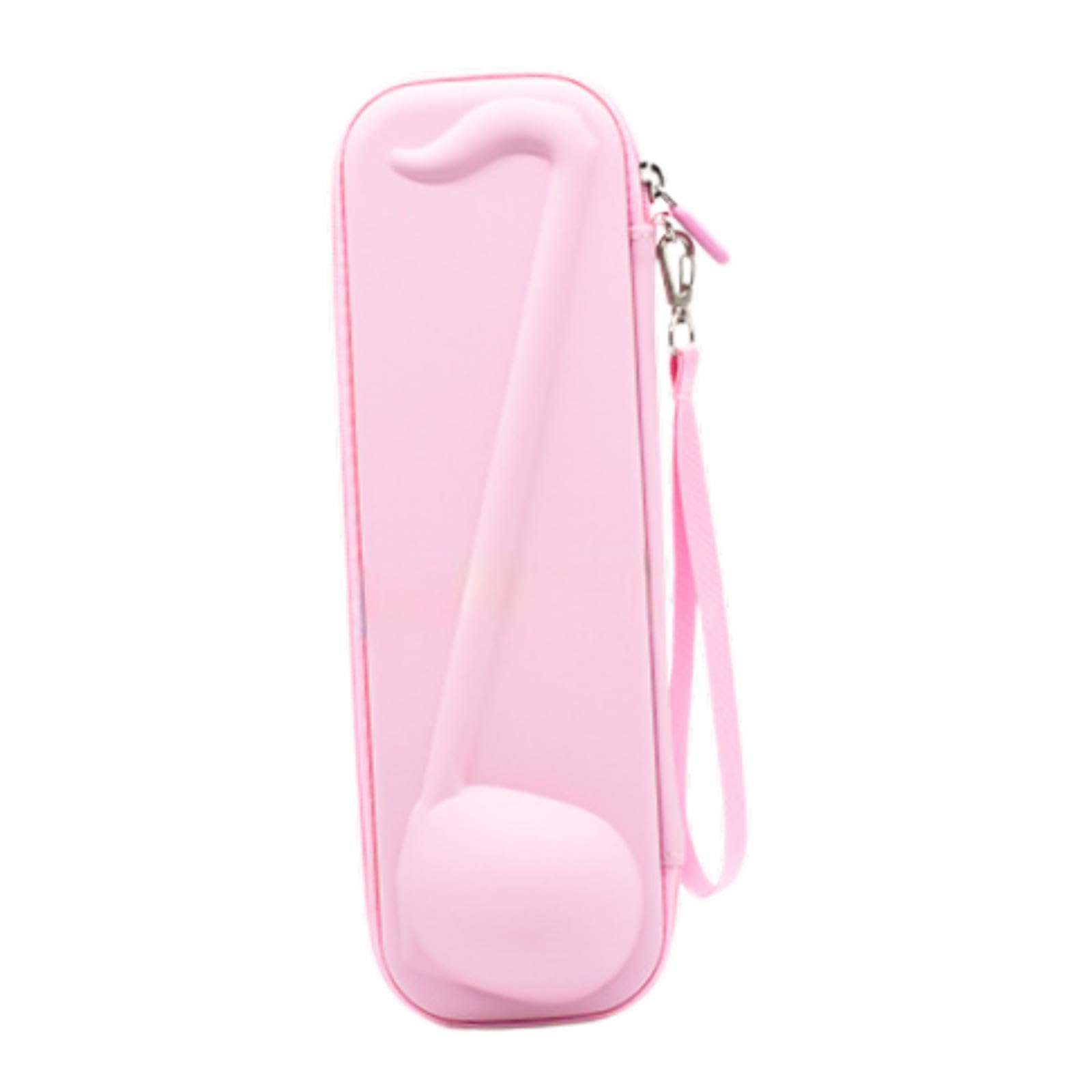 

WXZEAR Otamatone Instrument Case Storage Holder for Electronic Synthesizer Pink