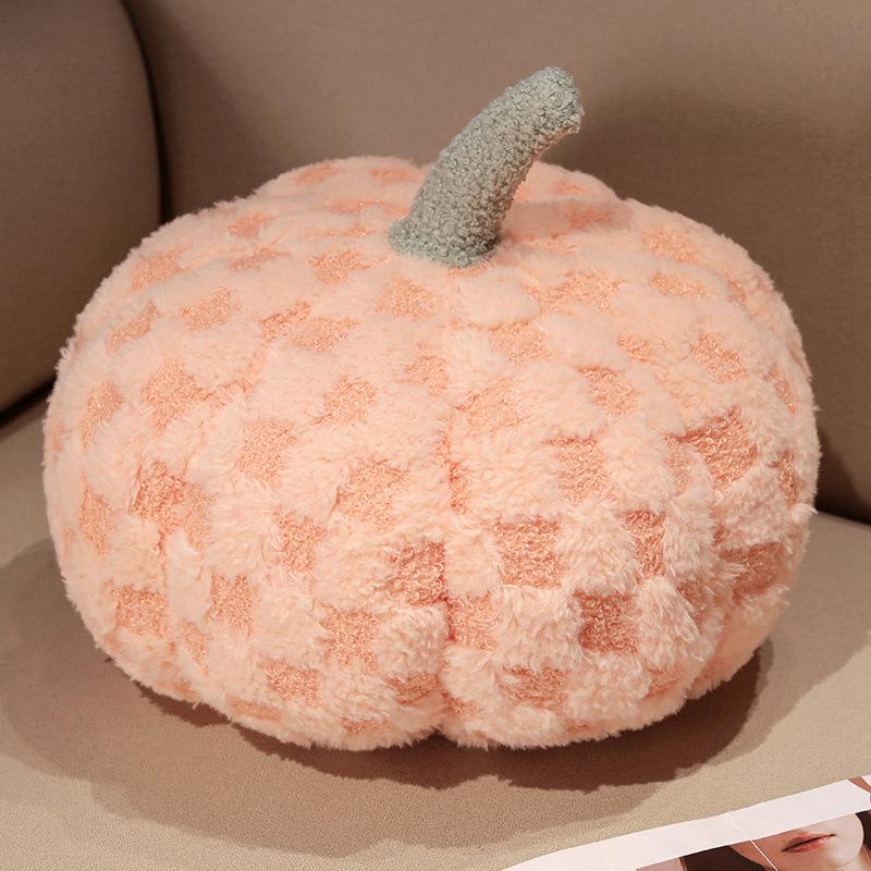 Nordic Style Small Pumpkin Throw Pillow Plush Toy Doll Pumpkin Doll Home Sofa Pillow Cushion Doll