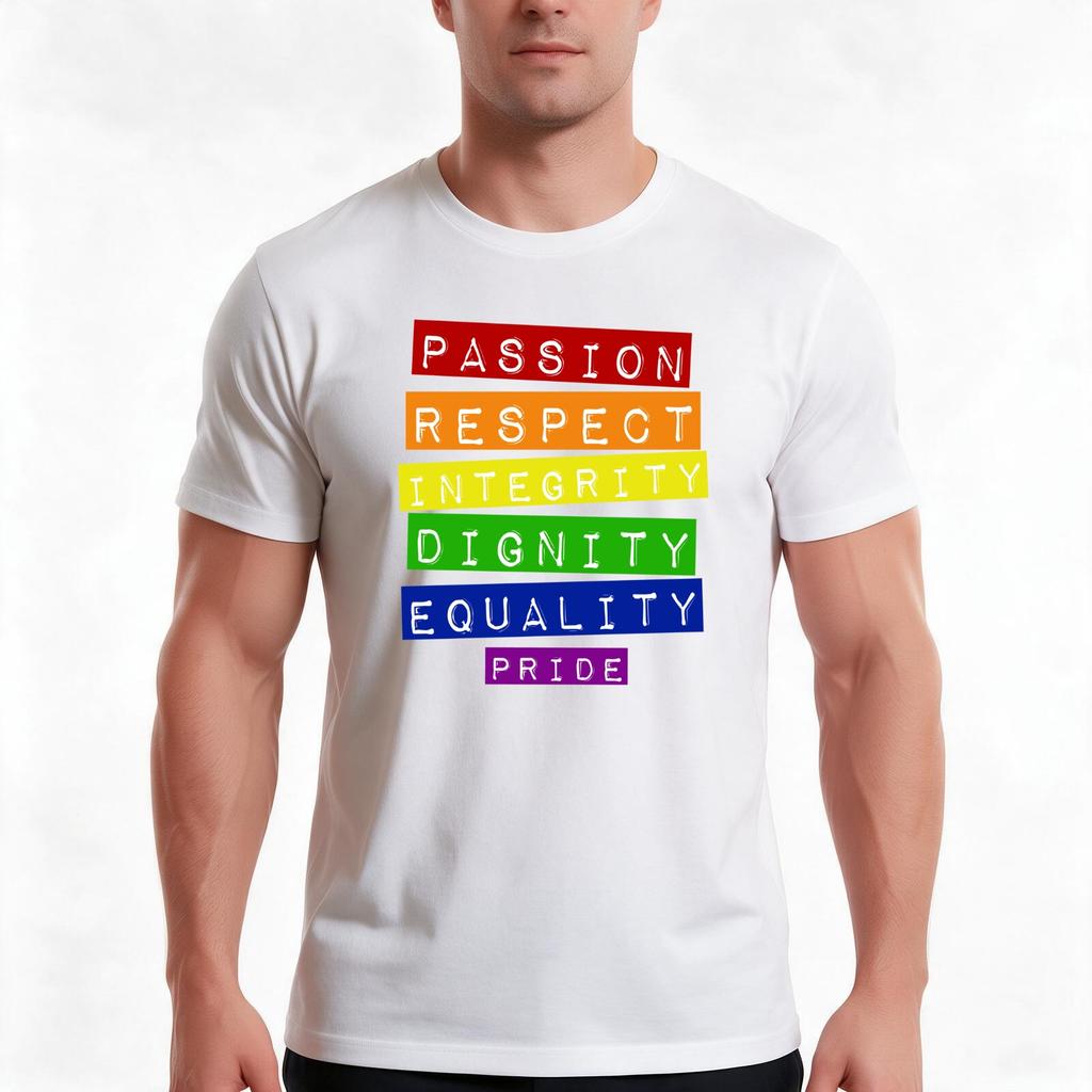 Pride Tshirt Summer Casual Cotton Tee Oversized Streetwear Tops Vintage Graphic Print Loose Fit Short Sleeve 100 Cotton